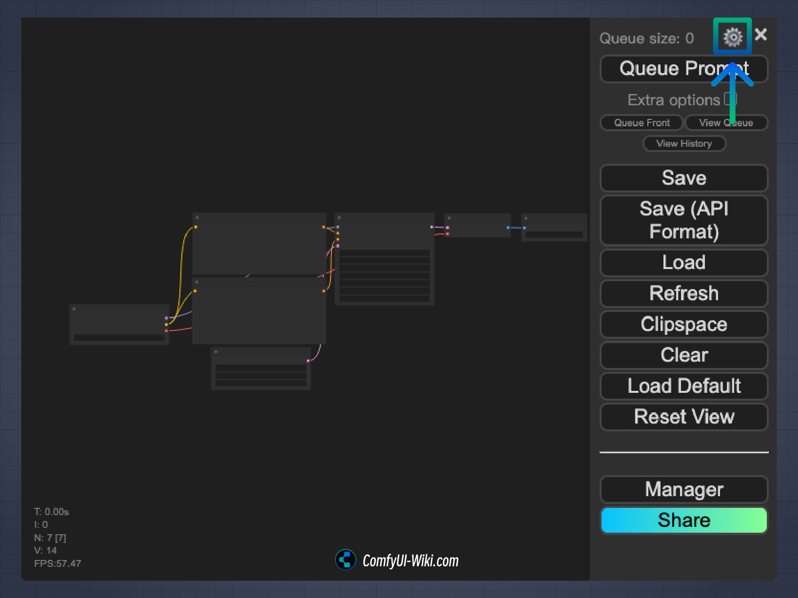Settings Menu Access