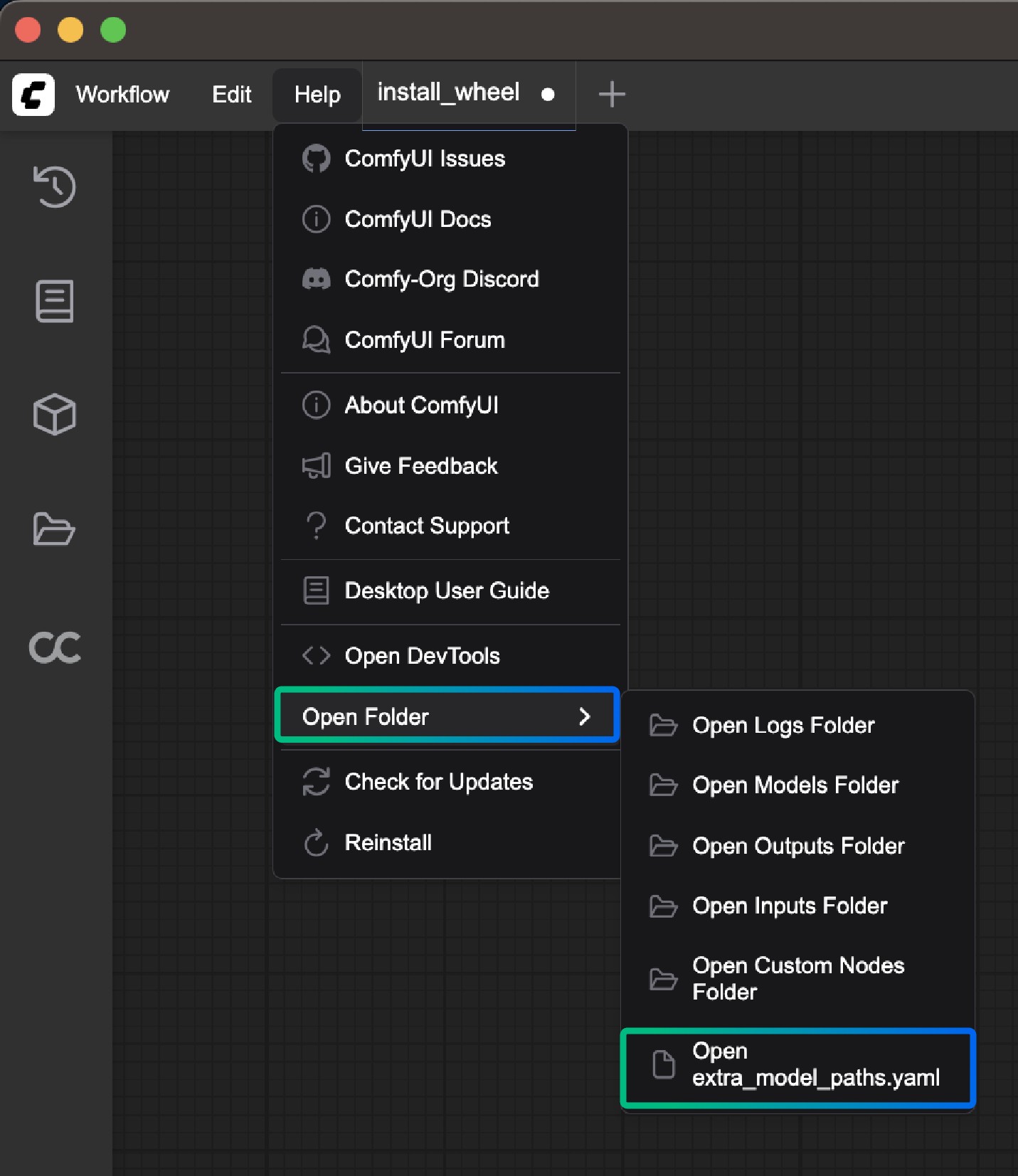 Add External Model Path